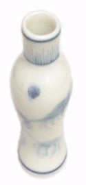 Asian Style Ceramic Miniature Vases 3 2/16" x 1 5/16"