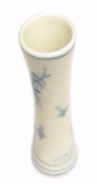 Asian Style Ceramic Miniature Vases 3 1/16" x 1 1/16"
