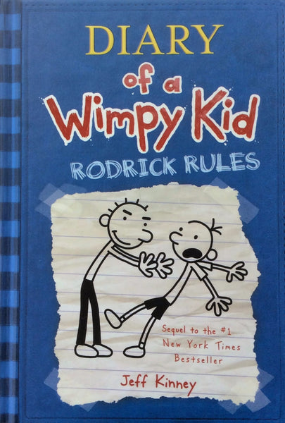 Diary Of A Wimpy Kid Rodrick Rules by Jeff Kinney Hardcover 2008