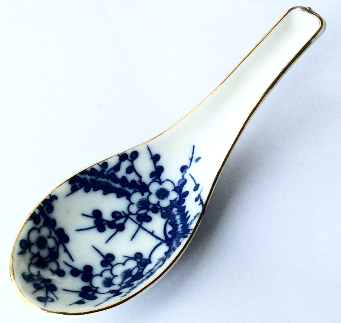 Porcelain Chinese Soup Spoon