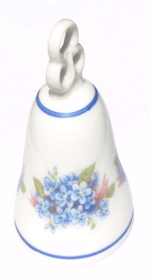 Jaeger Porzellan - West Germany - Forget Me Not Bell