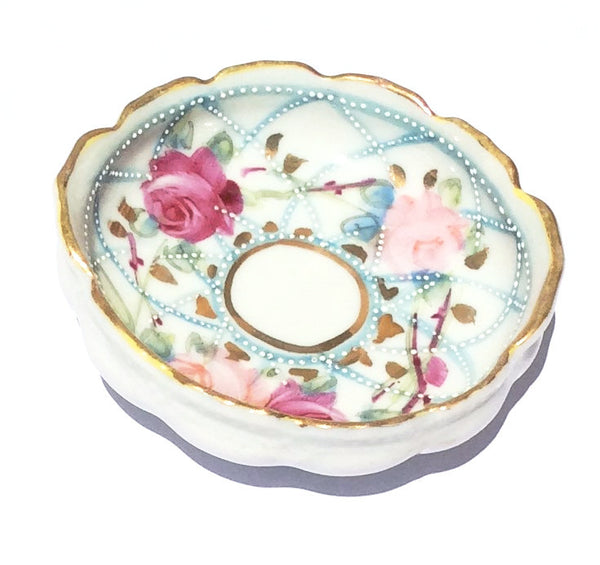 Hand Painted Porcelain Ring Dish