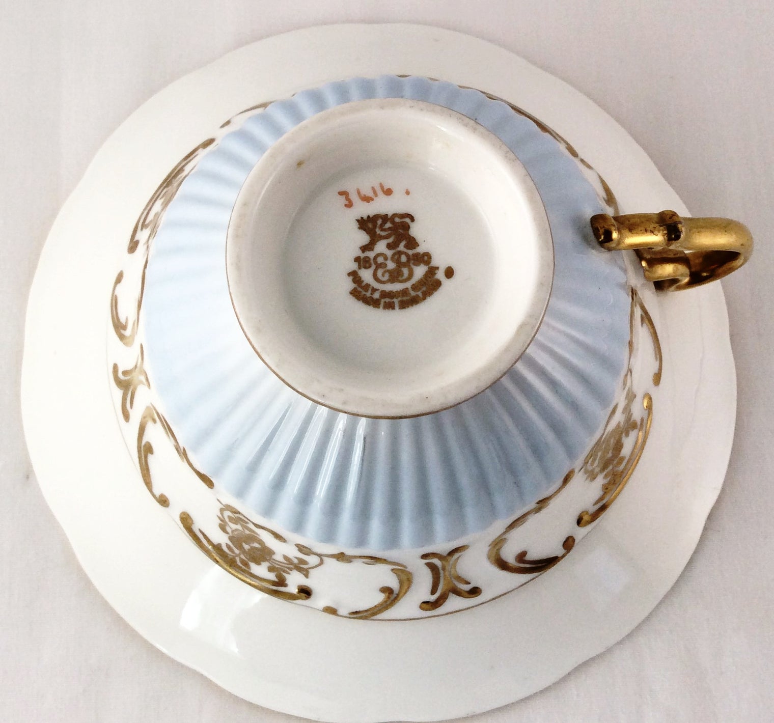 Vintage Foley Bone China - Tea Cup and Saucer