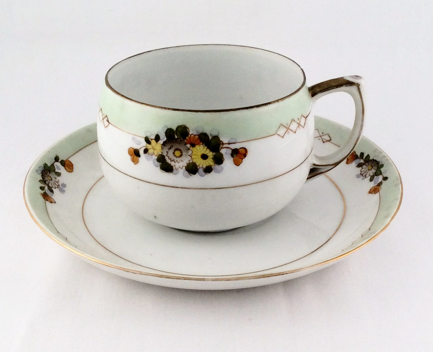 Nippon Tea Cup And Saucer