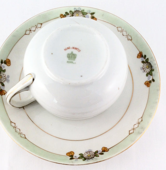Nippon Tea Cup And Saucer