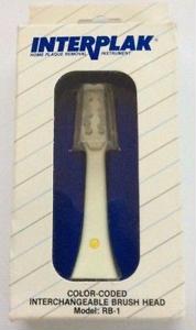 Interplak, Color-Coded Interchangeable Brush Head, Model:RB-1