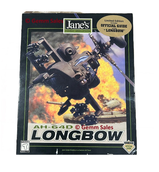 Jane's Combat Simulations AH-64D Longbow PC CD-ROM (1996)