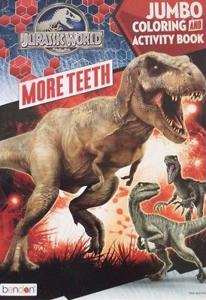 Jurassic World Jumbo Coloring and Activity Book