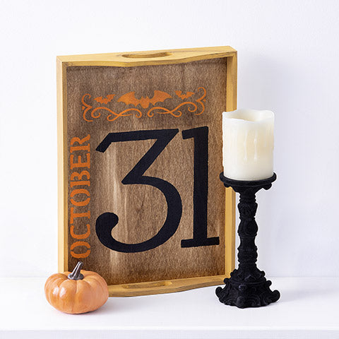 Halloween Large 11x17 Adhesive Stencils 6 pack