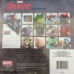 Marvel 12-Month 2018 Calendar, Avengers