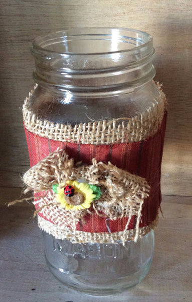 Mason Jar Vase