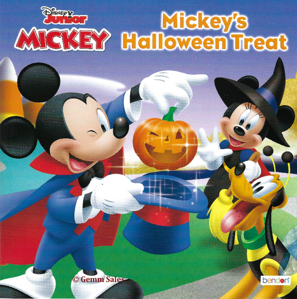 Mickey's Halloween Treat Story Book - Softcover