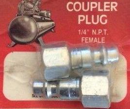 Milton Coupler Plug, Female 1/4" N.P.T.