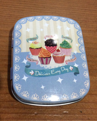 Mini Tin Pill Case Purse Organizer