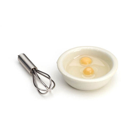Timeless Minis - Miniature - Eggs in Bowl with Whisk