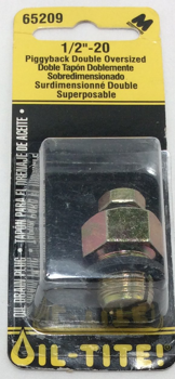 Motormite Engine Oil Drain Plug Dorman 1/2" - 20 #65209