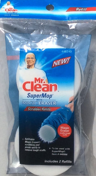 Mr. Clean SuperMop with Magic Eraser Refill