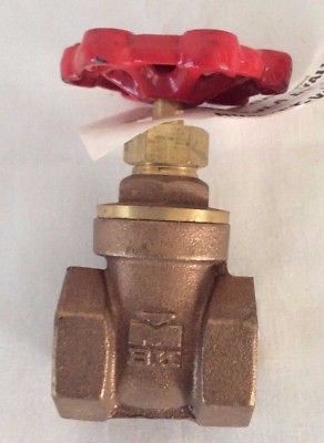 Mueller/B & K Threaded Gate Valve, 3/4" 150 WOG