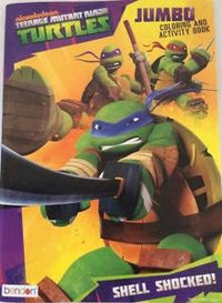 Nickelodeon Teenage Mutant Ninja Turtles Jumbo Coloring and Activity Book