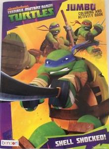 Nickelodeon Teenage Mutant Ninja Turtles Jumbo Coloring and Activity Book