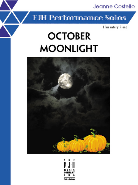 October Moonlight by Jeanne Costello - Piano Solo
