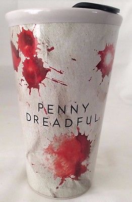 Penny Dreadful Ceramic Travel Mug 2017, Travel Mug - Heart, Horror Collectible