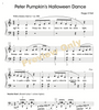 Peter Pumpkin's Halloween Dance by Peggy O'Dell - Piano Solo