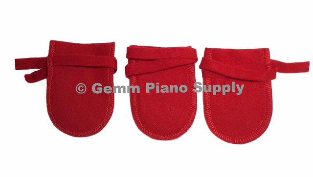 Gemm Piano Pedal Felt Covers (Straight)