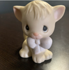 Precious Moments Jonathan and David Cat Figurine 1982