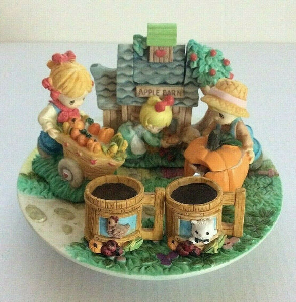 Precious Moments Country Lane 9 Piece Mini Tea Set - Vintage 1997