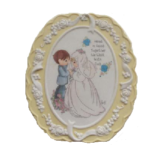 Precious Moments Sweet Inspirations Wedding Plaque
