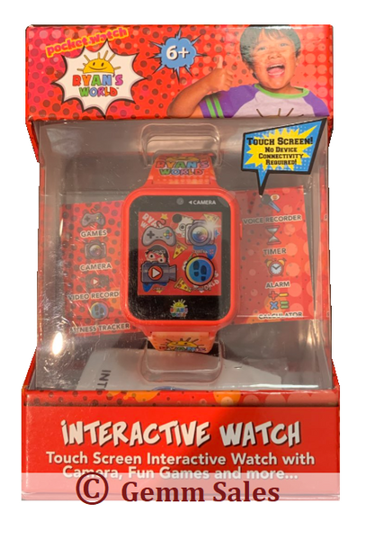 Ryan's World Interactive Watch - Red