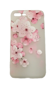Sakura Cherry Blossoms iPhone 7 Plus Silicone Case