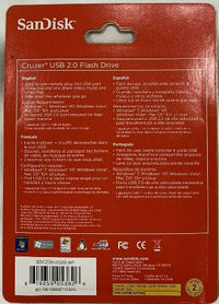 SanDisk Cruzer 32GB USB 2.0 Flash Drive