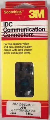 Scotchlok 3M IDC Communation Connectors, Box of 25