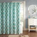 Becker Geometric Printed Shower Curtain