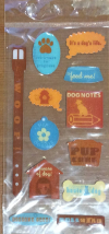 Scrapbook Dimensional Stickers Puppy Love Stickers Dog Mom Stickers