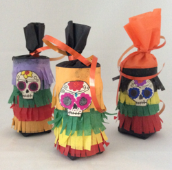 Sugar Skull Party Favors Handmade, Fiesta Party Favors, Halloween Party Favors, Mexican Fiesta Decorations