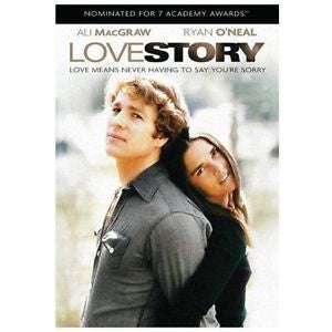 Love Story (DVD) Featuring Ali MacGraw & Ryan O'Neal