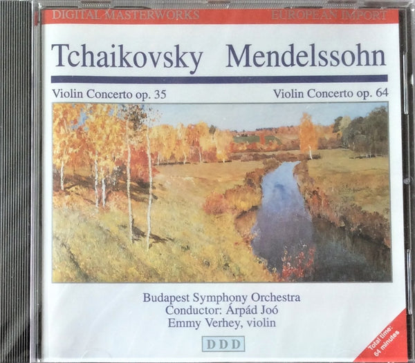 Tchaikovsky Mendelssohn, Violin Concerto op. 35 & Violin Concerto op. 64, CD