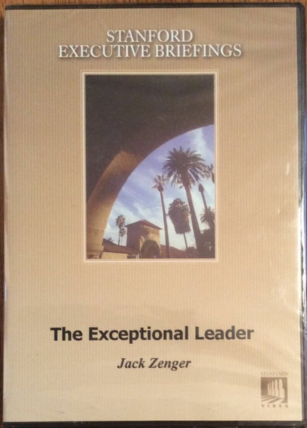 The Exceptional Leader:Action Steps for Leadership Formation DVD by Jack Zenger