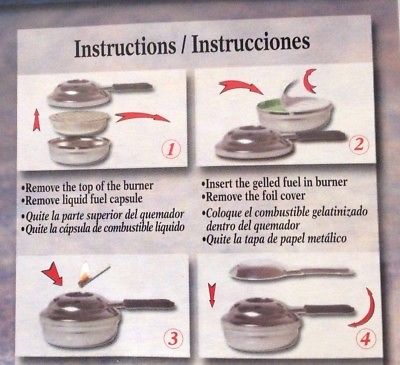Trudeau Gelled Fuel Capsules For Fondue Sets, Set of 2