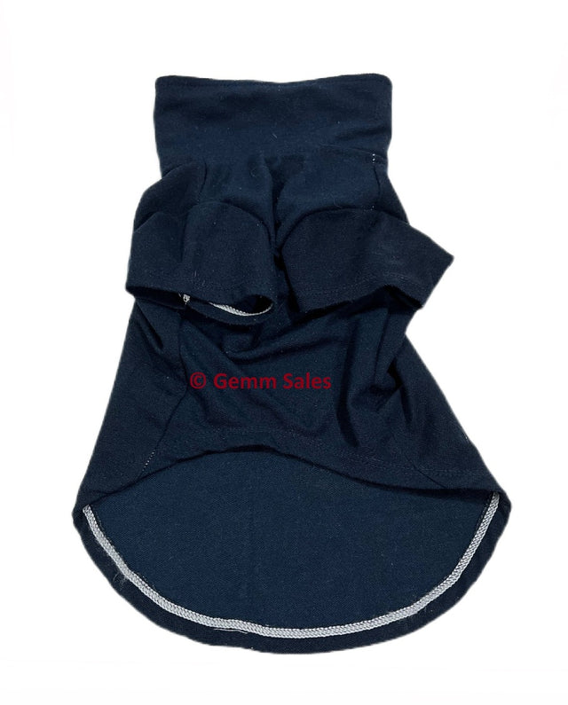 Wag n Woof Dog Polo Shirt - Navy Blue