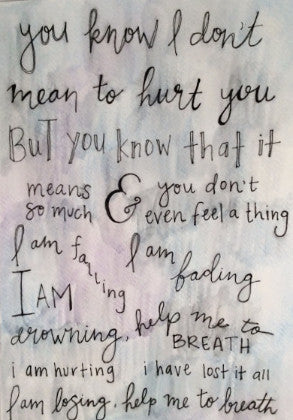 Inspirational Quote "You Know I don't", Hand Painted by Casai Prints