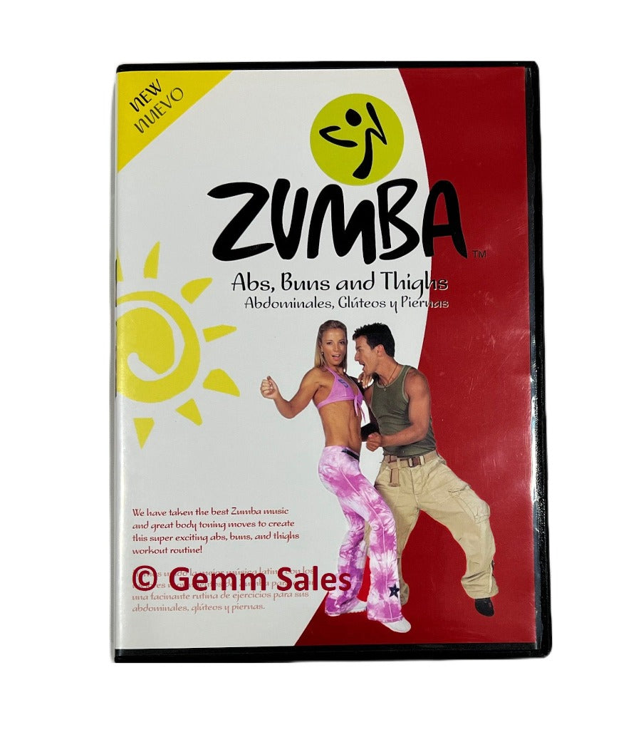 ropa analogía es inutil Zumba Fitness Abs, Buns and Thighs DVD (2004) – Gemm Sales Company