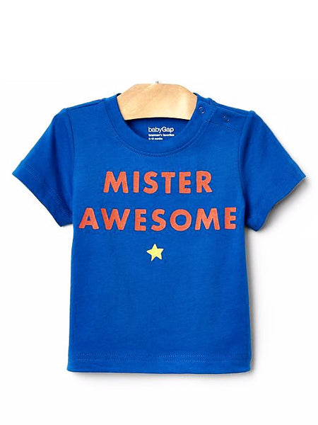Baby Gap Boy Graphic Short-sleeve Tee