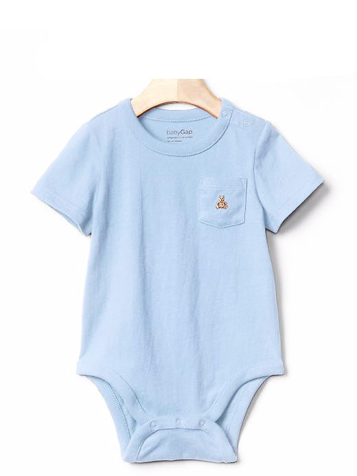 Baby Gap Boy Solid Bodysuit