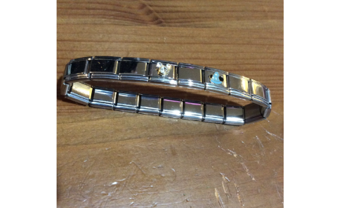 Disney Stainless Steel Link Bracelet