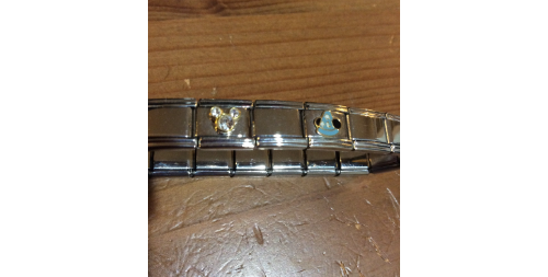 Disney Stainless Steel Link Bracelet
