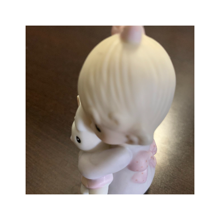 Precious Moments Jonathan and David Jesus Loves Me Figurine 1982